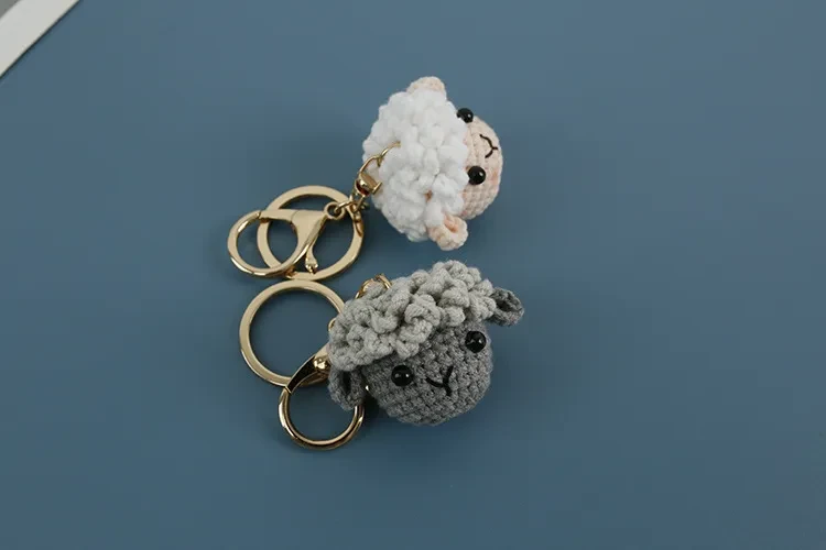Creative Hand Weaving Lamb Pendant Cartoon Handmade Finished Product