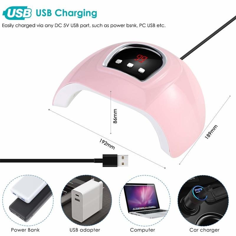 UV Nail Lamp 54W