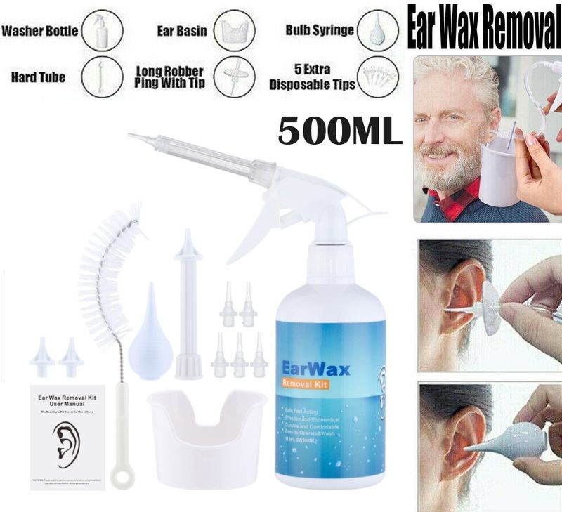 Ear Wax Removal Irrigation Cleaner Syringe Kit