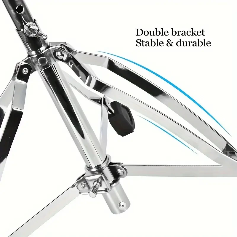 Adjustable Height 5A Sticks Comfort-Padded Drum Throne