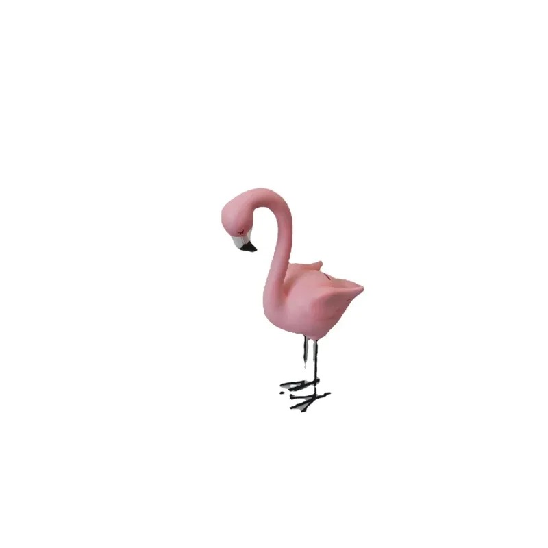 Light Luxury Internet Celebrity Flamingo Home Decoration Money Box