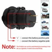 Dual USB Car Charger Socket Power Adapter