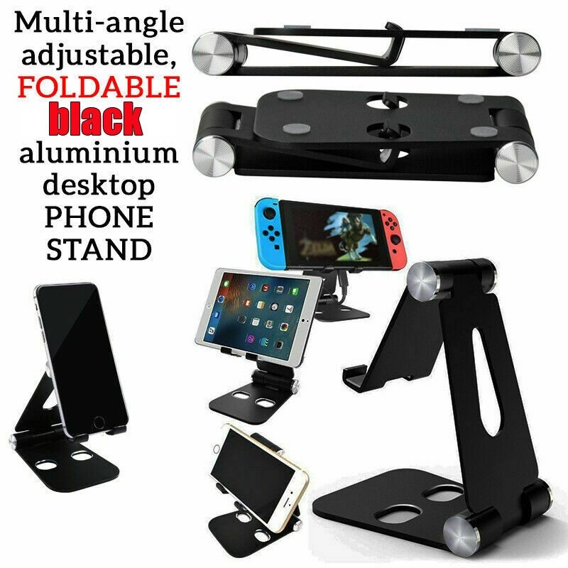 Phone Stand Holder iPhone iPad Samsung Tablet Aluminium