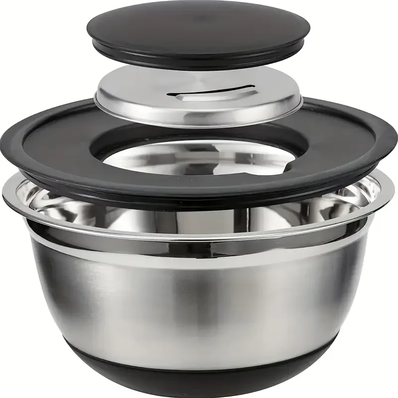 YUHUPHYLLIC 8pcs Mixing Bowl Set