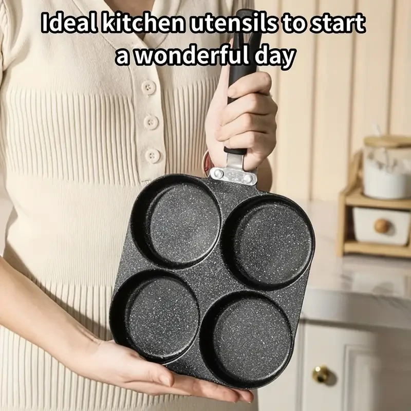 Non-Stick Cast Iron Egg Frying Pan