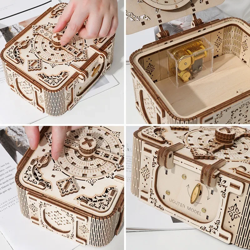 Luban Lock Box 3D Three-dimensional Puzzle Toy