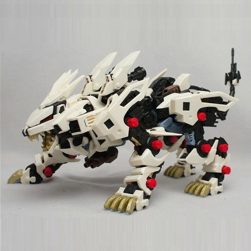 BT Building Blocks ZOIDS RZ-041 White Liger ZERO 1:72 Scale Full Action Plastic Kit
