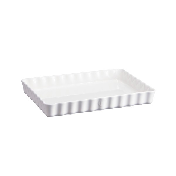 Deep Rectangular Tart Dish - Flour