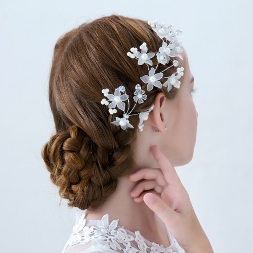 Fashion New Children's Pearl Headdress