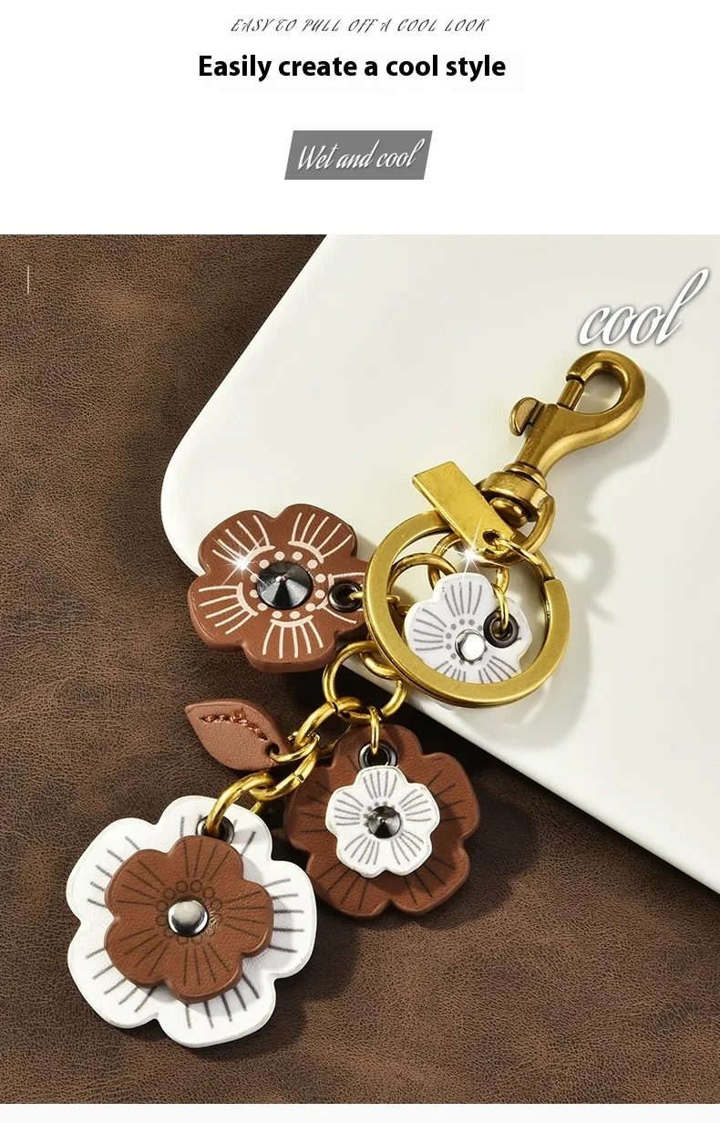 Lengthened Flower Chain Accessories Keychain
