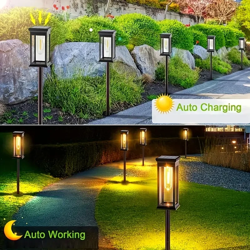 Outdoor solar lights