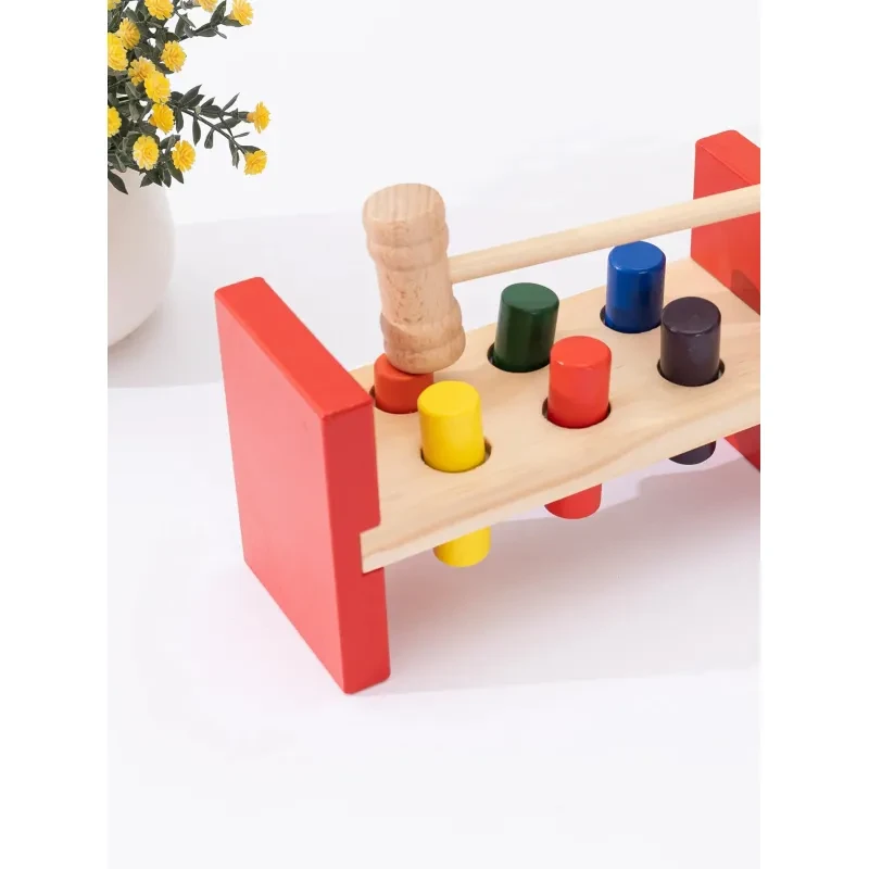 Tapping Driving Pile Abutment 1-3 Years Old Baby Hand-eye Coordination Exercise