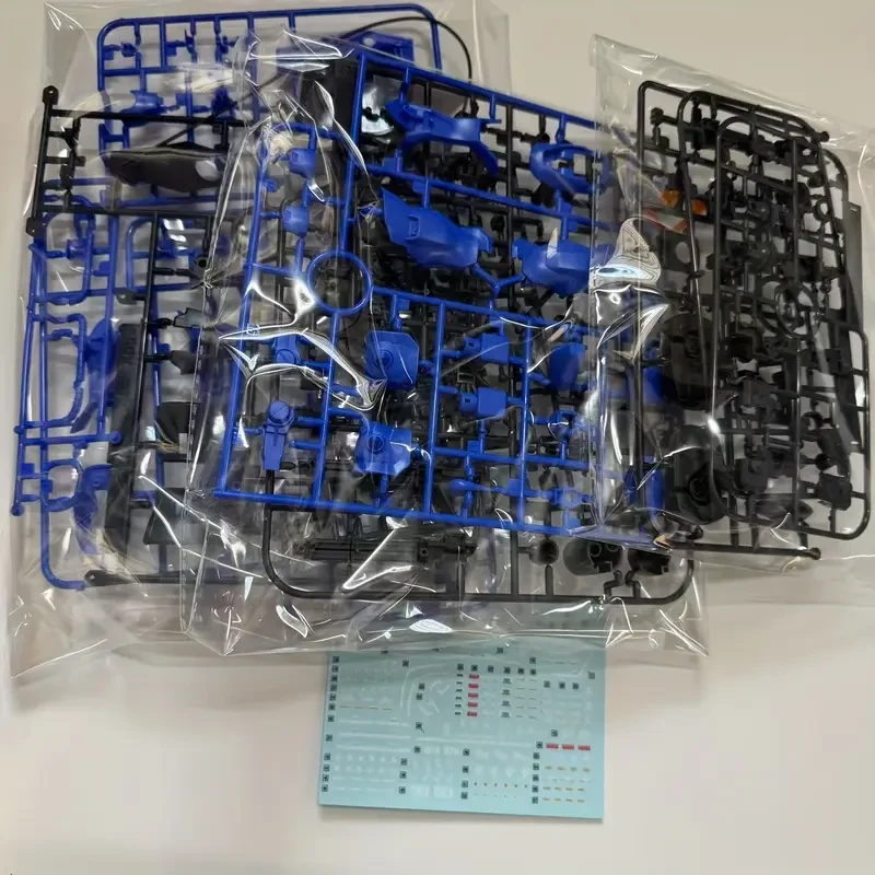 Pack 117 Dark Blue Assembly Model - ABS Resin Material, Blue Color, Suitable for Ages 14+