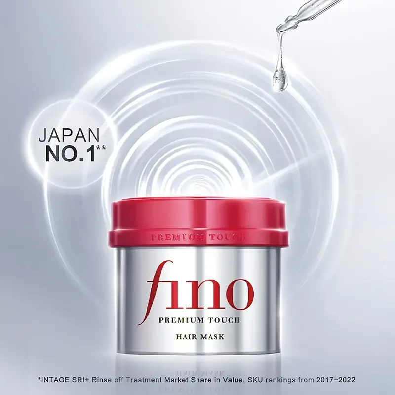 FINO Premium Touch Hair Mask - Plant-Based Squalane for Deep Conditioning & Hydration
