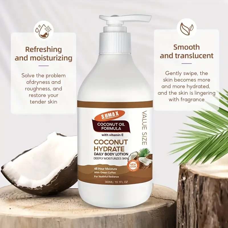 300ML Coconut Oil Body Cream