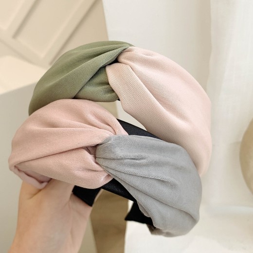 Going out hair band headband broad side simple Korean