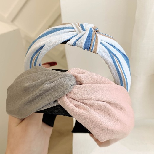 Going out hair band headband broad side simple Korean