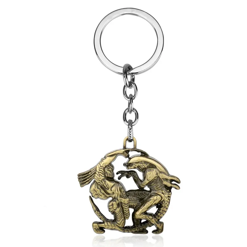 European And American Metal Vintage Keychain Pendant