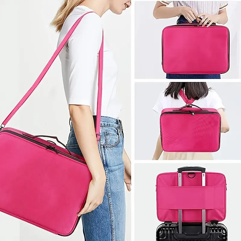 Deluxe Professional Convertible Makeup Bag