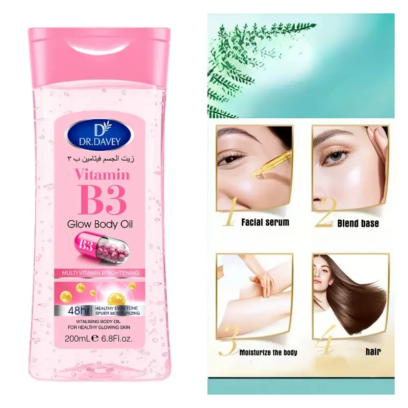 DR.DAVEY Vitamin B3 Glow Body Oil