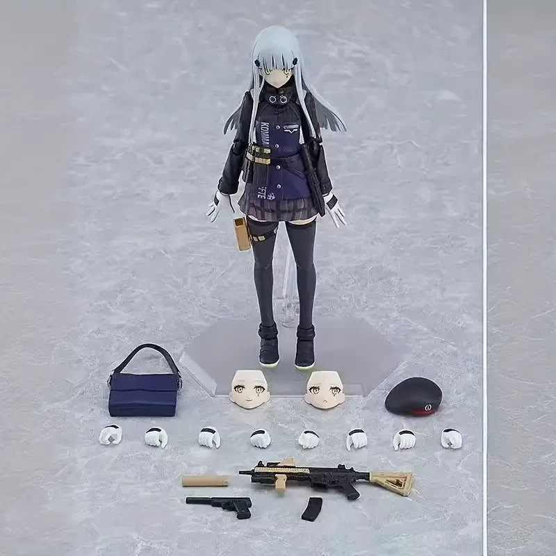 Articulated Anime Military Figure Model