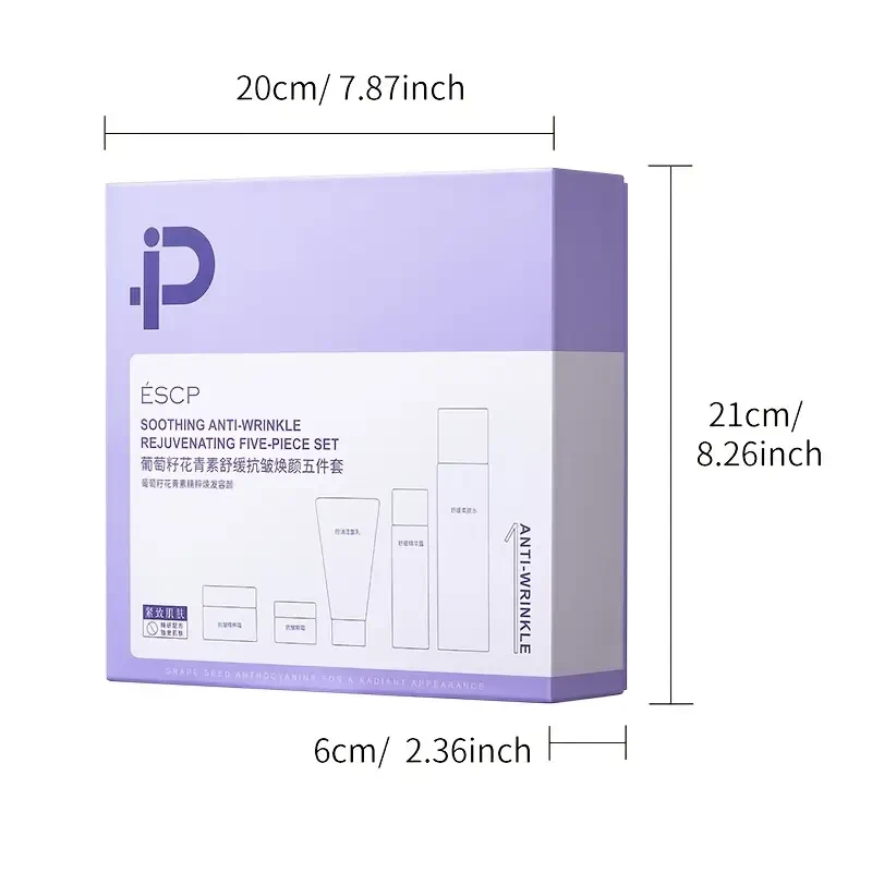ESCP Grape Seed Hydration 5pcs Skincare Set