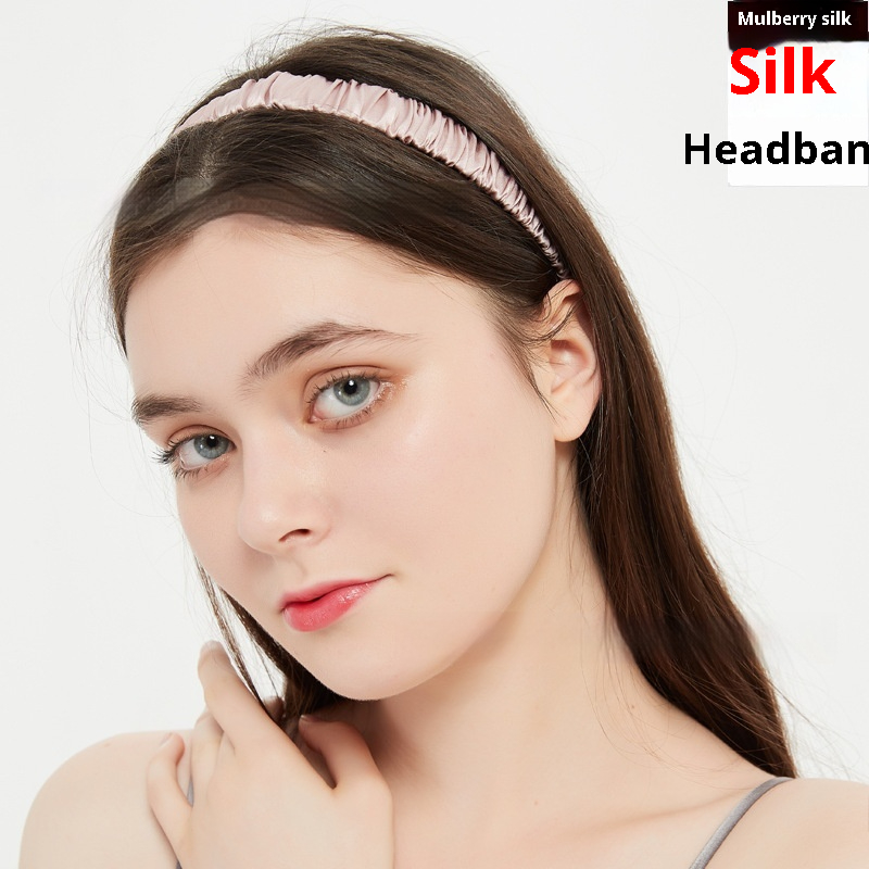 Silk Head Accessories All-match Elastic Rubber Band For Face Washing