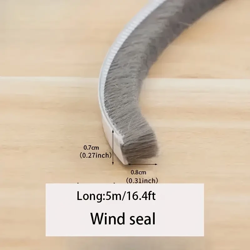 5m Self-Adhesive Door and Window Sealing Strip