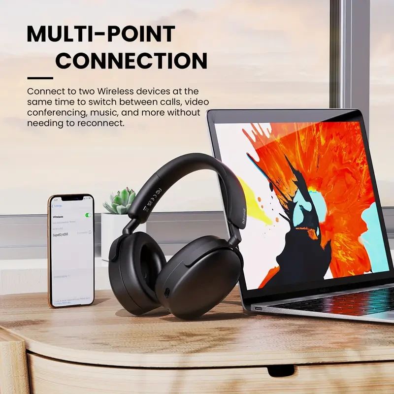 SuperEQ A200 Wireless Wireless 5.4 Headphones