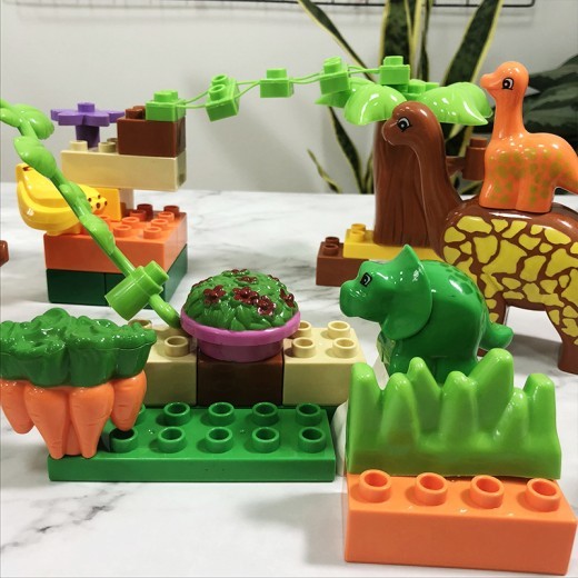 Dinosaur building blocks