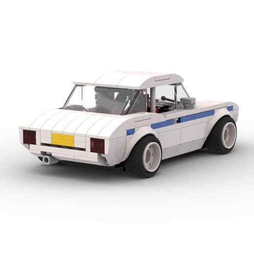Sports Car Suit Educational Building Blocks Toy