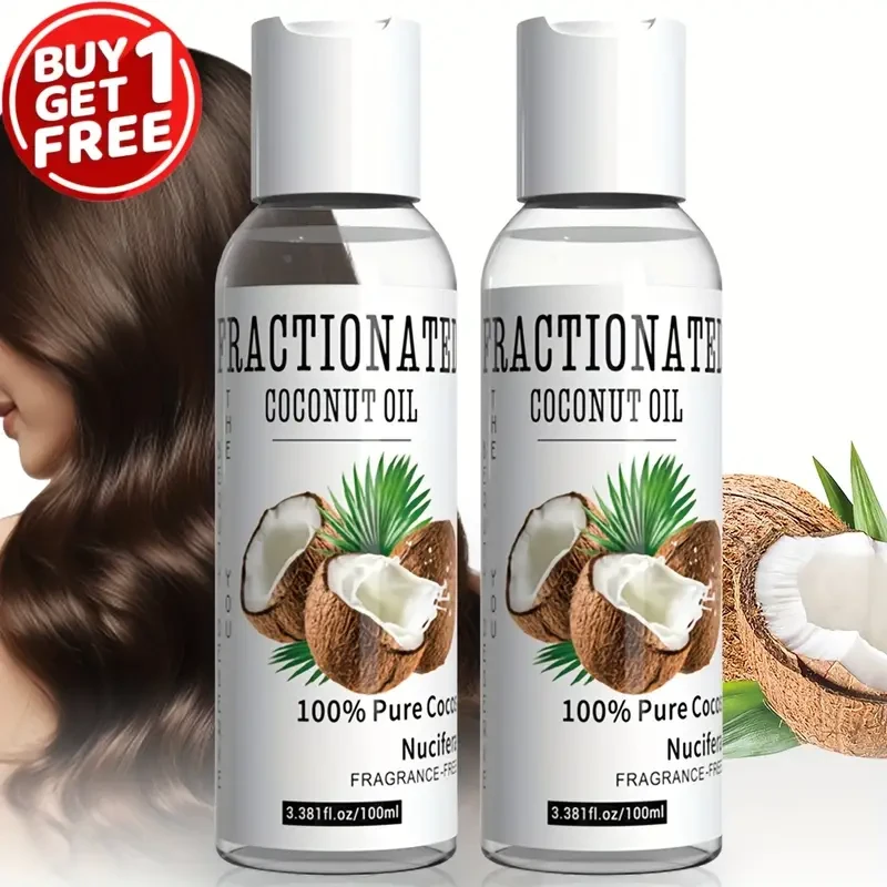 2pcs - Pure Fractionated Coconut Oil