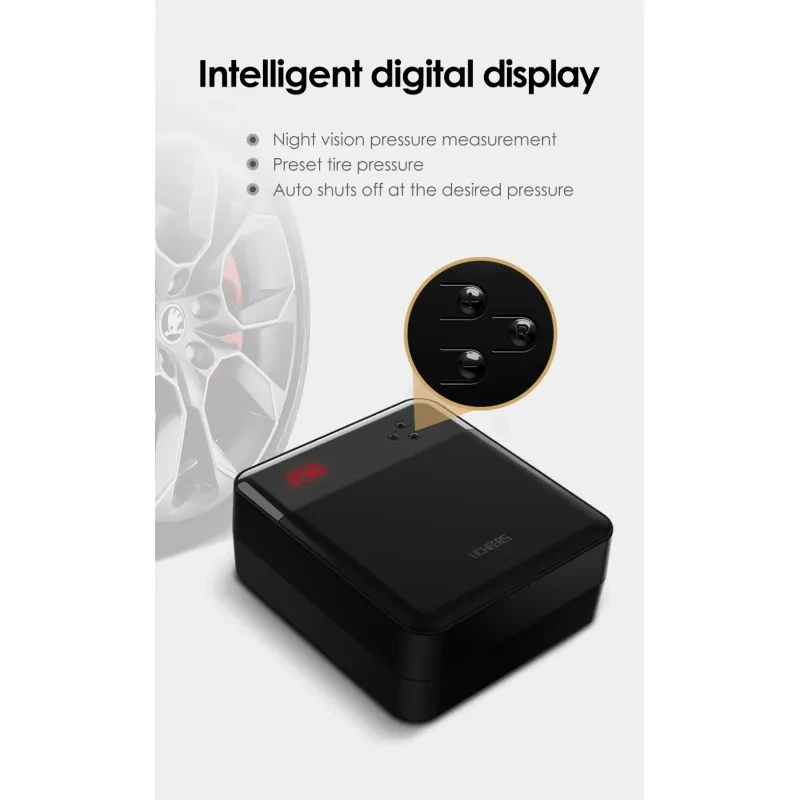 Car universal car portable intelligent air pump