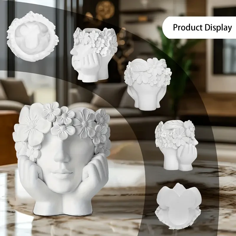 1pc of Face Flower Pot