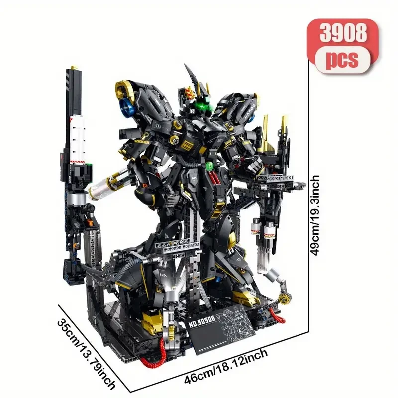 Model of a Dark Assassin Warrior Robot