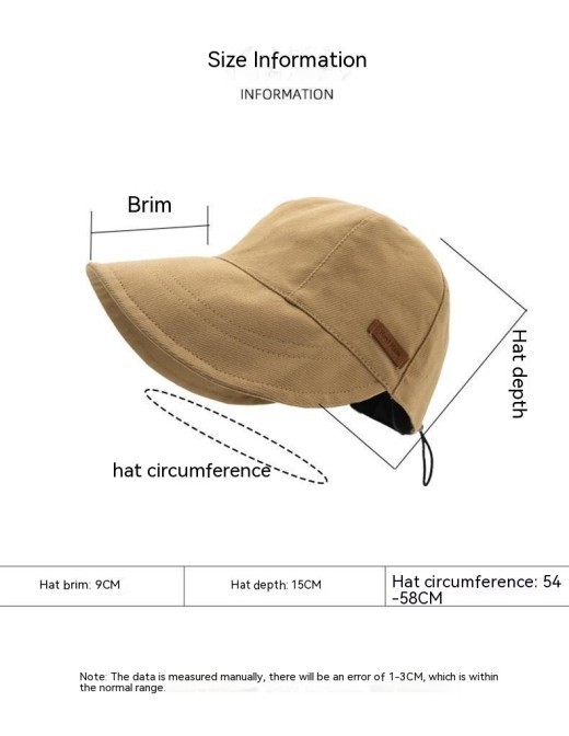 Women's Spring And Summer Sun Protection UV Protection Sun Hat