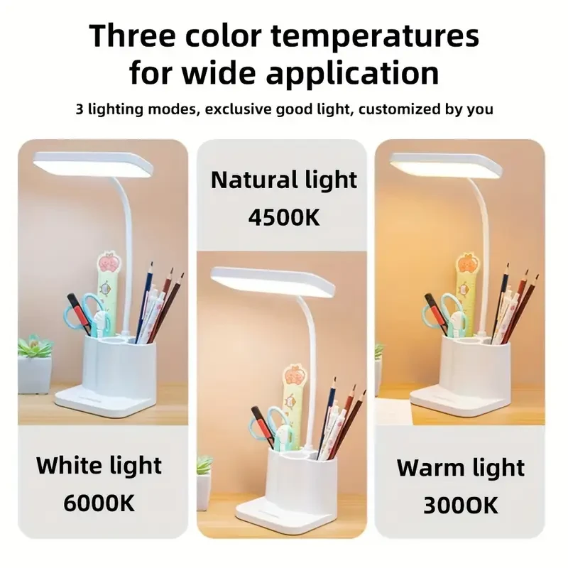Polished LED Desk Lamp