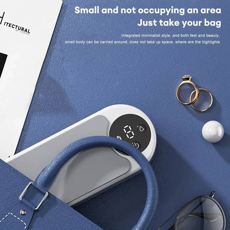 Portable Wireless Jewelry Cleaner - USB Rechargeable, 360 High-Efficiency Cleaning