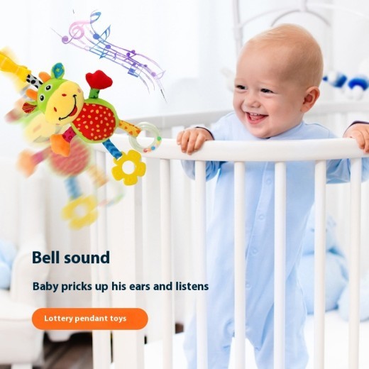 Baby Toys Educational Comfort Crib Hanging Baby Biteable