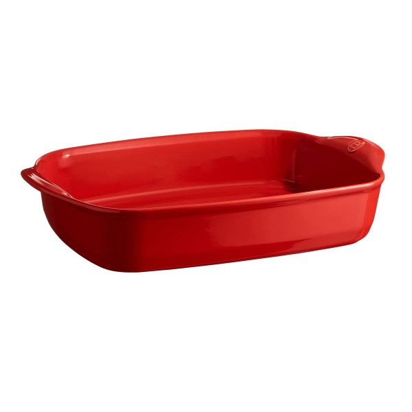 Large Rectangular Oven Dish - Burgundy - Emile Henry