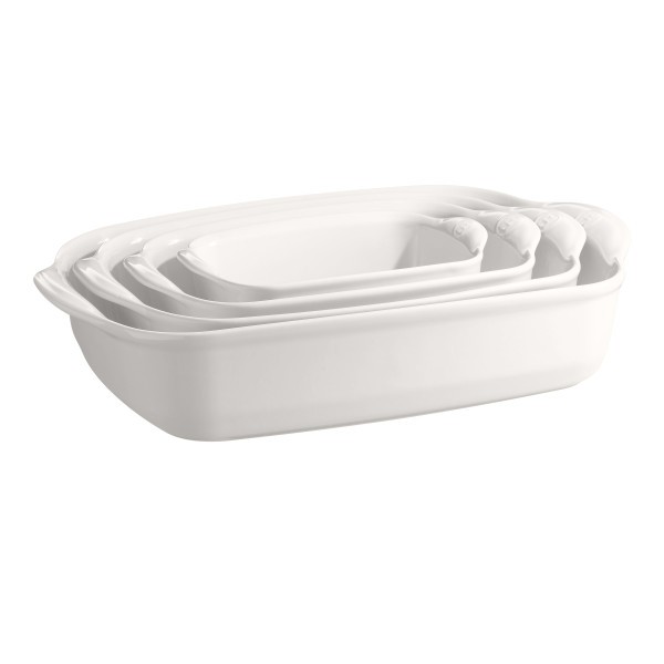 Medium Rectangular Oven Dish - Flour - Emile Henry