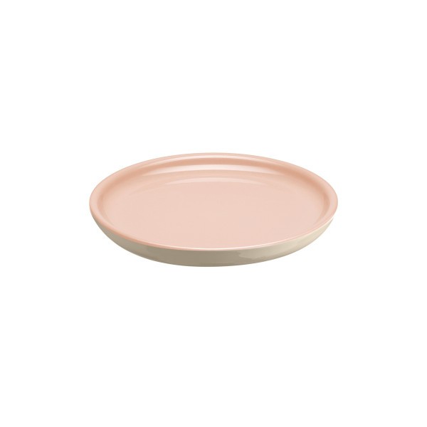 Small Plate 18cm - Powder Pink/Ivory - Emile Henry