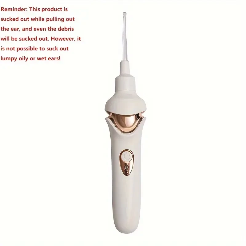 ProEar Cleaner - Illuminated Ear Wax Removal Tool with Suction & Digging Functions, Rechargeable & Portable with LED Light