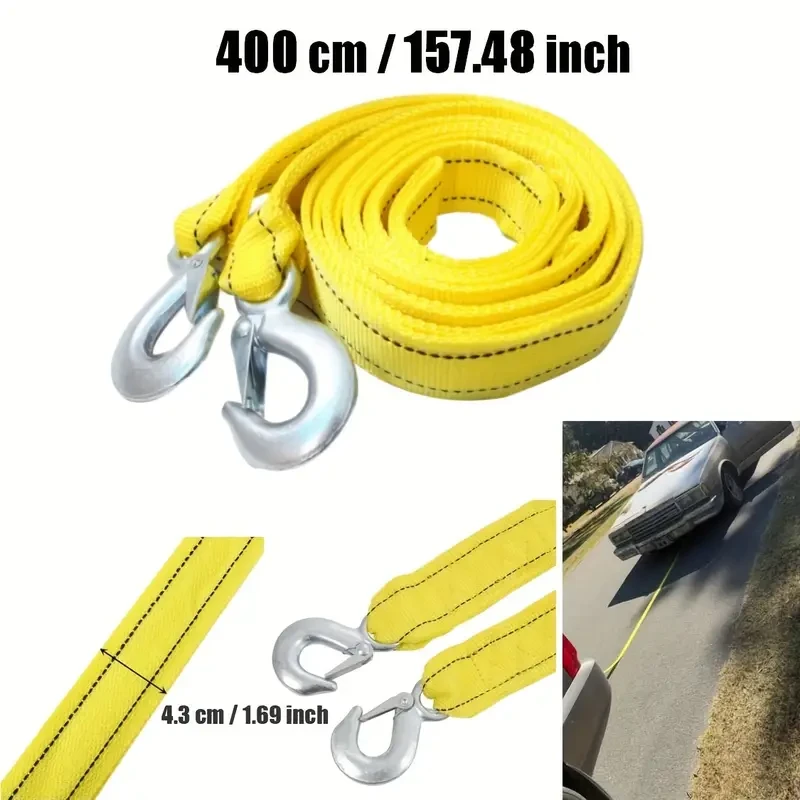 Premium 5-Ton Polyamide Tow Strap for All