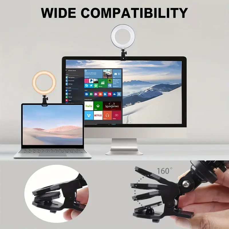 1pc ZOMEI LED Ring Light for Video Conferencing