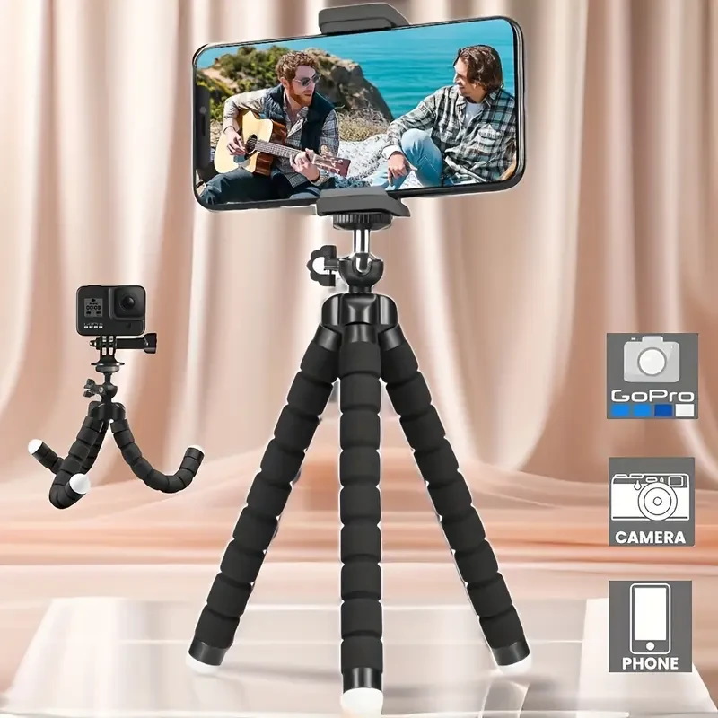 Flexible Mini Phone 360 Rotating Tripod