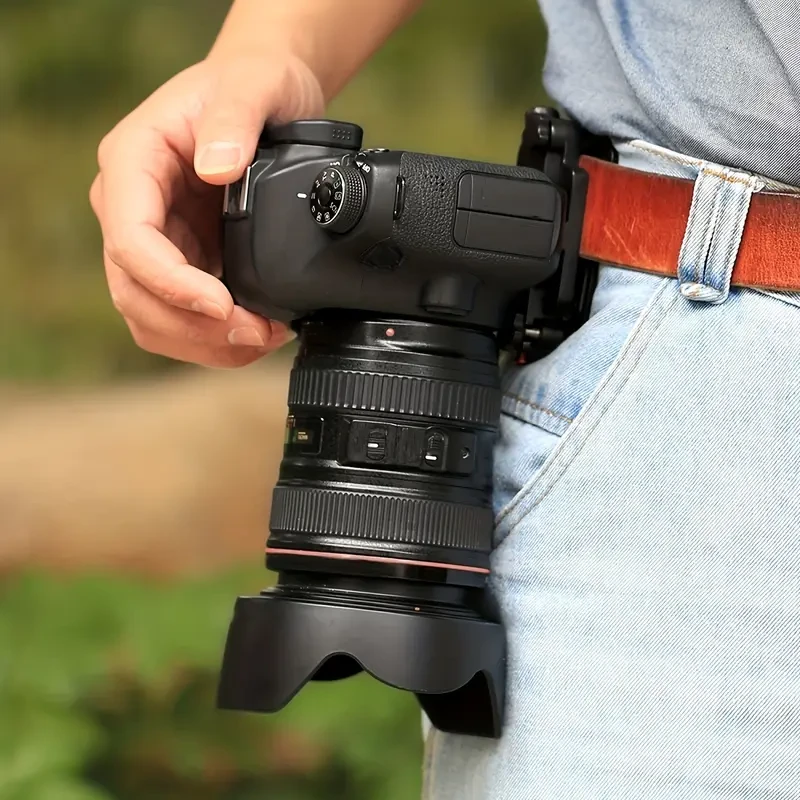 PULUZ Action Camera Base Fixing Bracket & Backpack Strap Clip