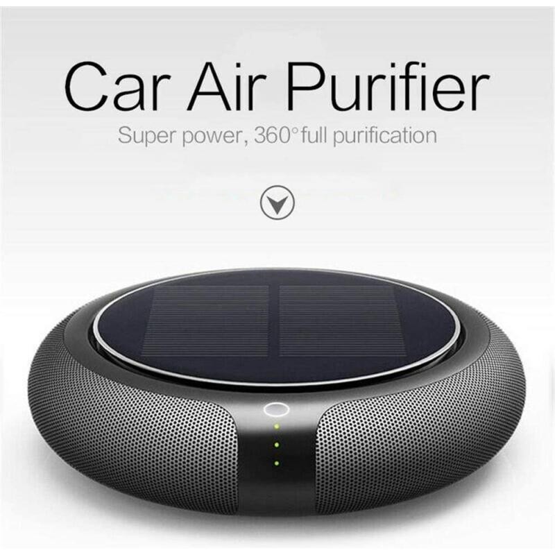 Car solar air purifier