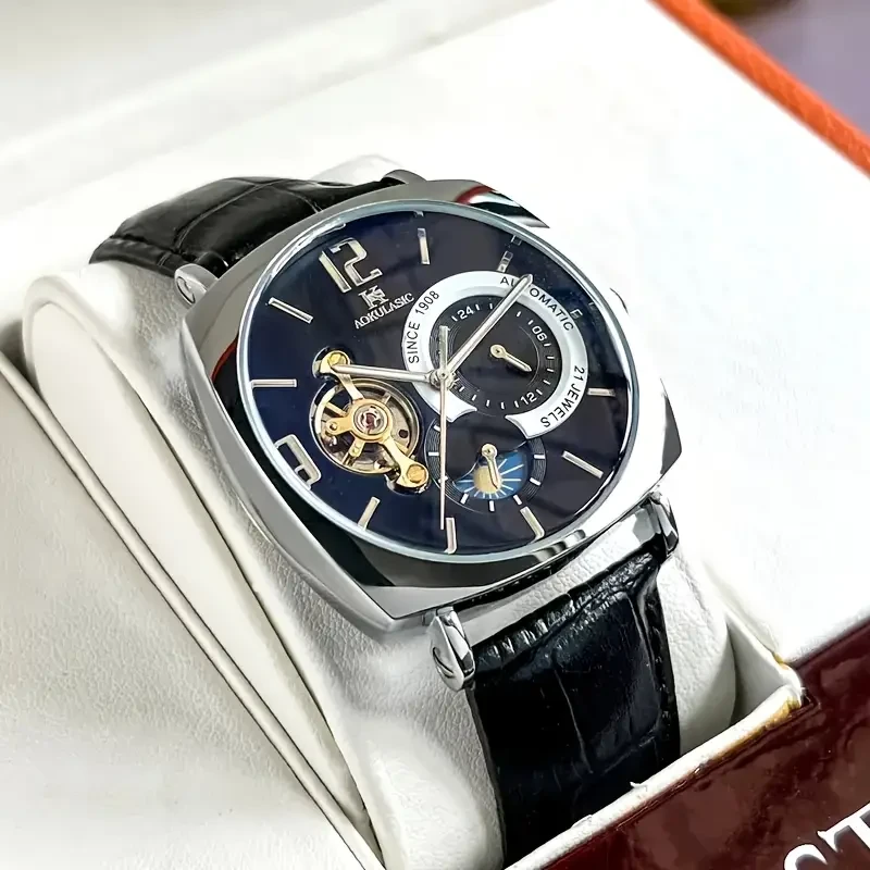Elegant Men's Vintage Mechanical Watch