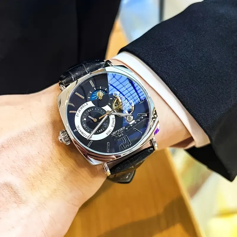 Elegant Men's Vintage Mechanical Watch